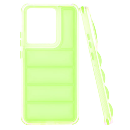 Deksel til Motorola Edge 50 Pro, Techsuit, Wave Shield, Grønn