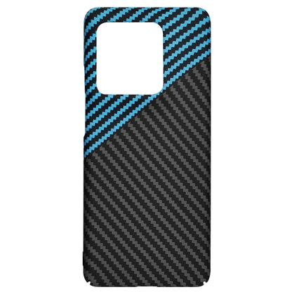 Deksel til Motorola Edge 50 Ultra, Techsuit, Carbonite FiberShell, Svart Bleu