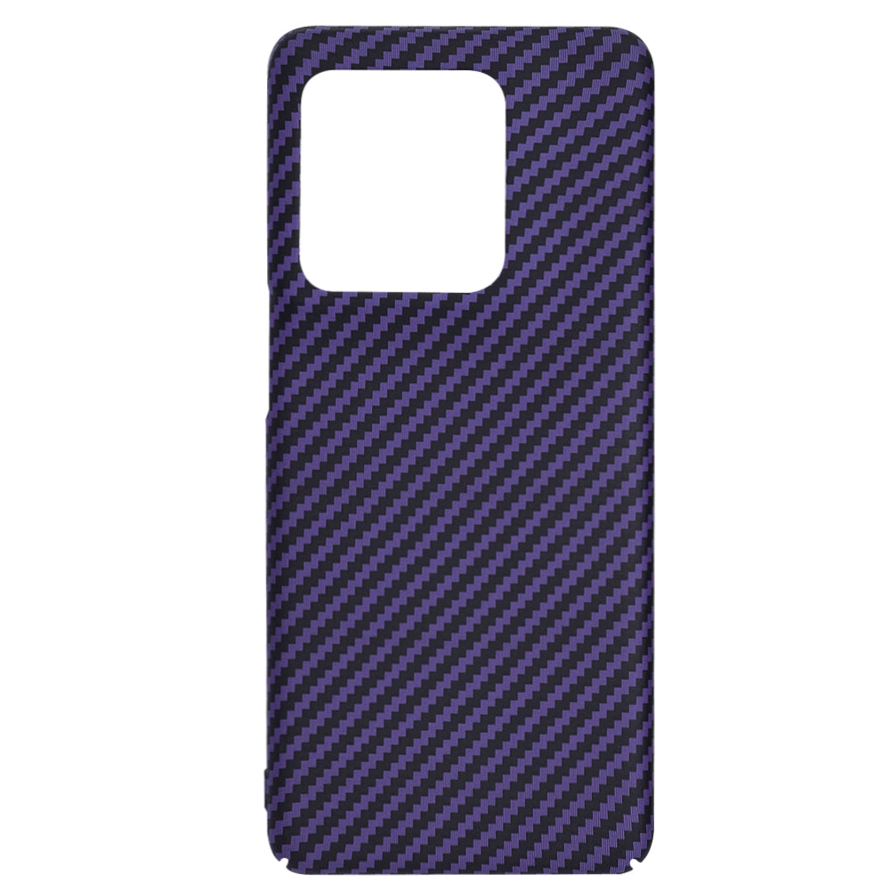 Deksel for Motorola Edge 50 Ultra, Techsuit, Carbonite FiberShell, Lilla