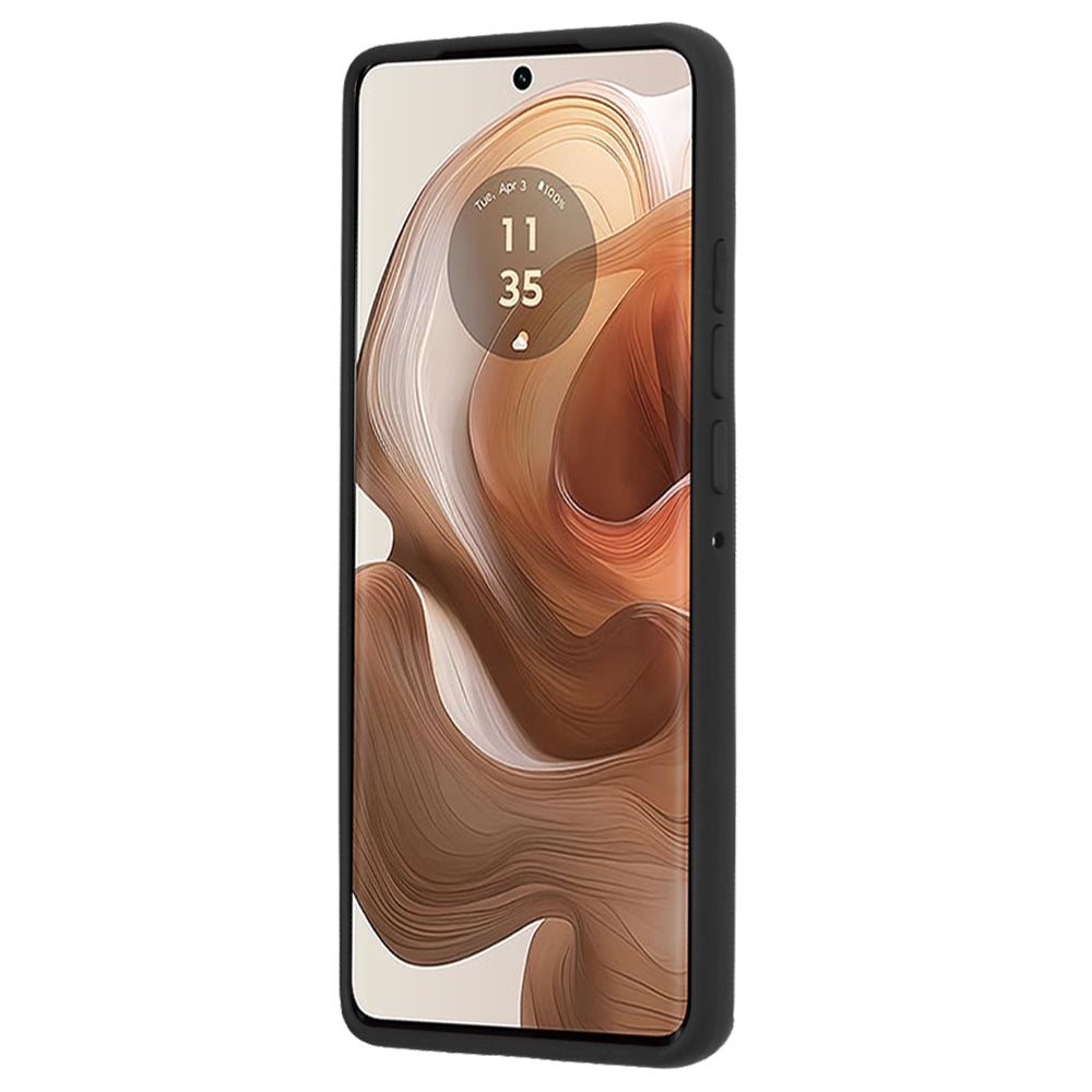 Deksel for Motorola Edge 50 Ultra, Techsuit, Glinth, Svart