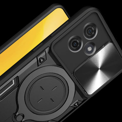Deksel for Motorola Edge 60 Fusion / Edge 60, Techsuit, CamGuard Pro, Svart