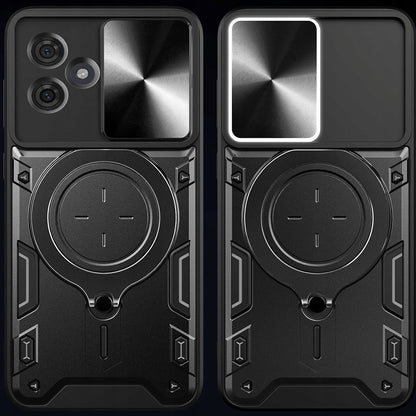 Deksel for Motorola Edge 60 Fusion / Edge 60, Techsuit, CamGuard Pro, Svart
