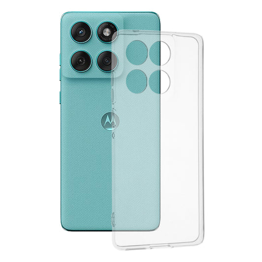 Deksel for Motorola Edge 60 Fusion / Edge 60, Techsuit, Klar, Transparent