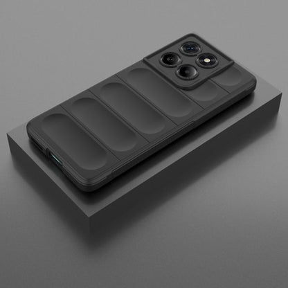 Deksel for Motorola Edge 60 Fusion / Edge 60, Techsuit, Magic Shield, Svart