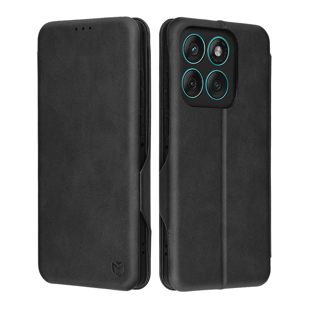 Deksel for Motorola Edge 60 Fusion / Edge 60, Techsuit, Safe Wallet Plus, Svart