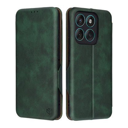 Deksel for Motorola Edge 60 Fusion / Edge 60, Techsuit, Safe Wallet Plus, Grønn