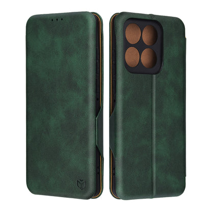 Deksel for Motorola Edge 60 Fusion / Edge 60, Techsuit, Safe Wallet Plus, Grønn