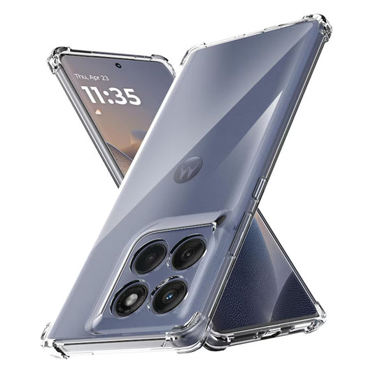 Deksel til Motorola Edge 60 Fusion / Edge 60, Techsuit, Støtsikker Klar, Transparent
