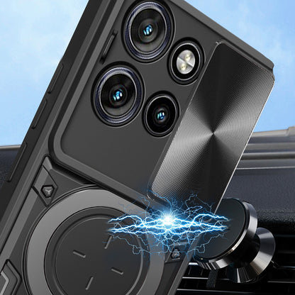 Deksel for Motorola Edge 60 Neo / Edge 50 Neo, Techsuit, CamGuard Pro, Svart