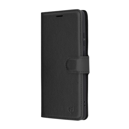 Deksel for Motorola Edge 60 Neo / Edge 50 Neo, Techsuit, Leather Folio, Svart