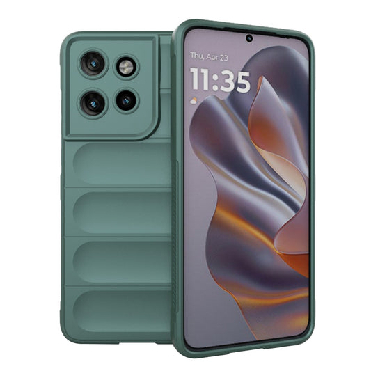 Deksel for Motorola Edge 60 Neo / Edge 50 Neo, Techsuit, Magic Shield, Grønn