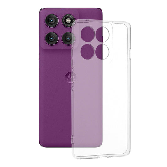 Deksel for Motorola Edge 60 Pro, Techsuit, Klar, Transparent
