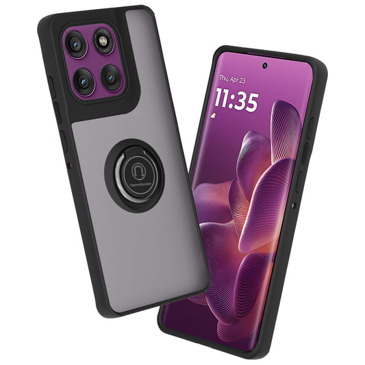 Deksel til Motorola Edge 60 Pro, Techsuit, Glinth, Svart