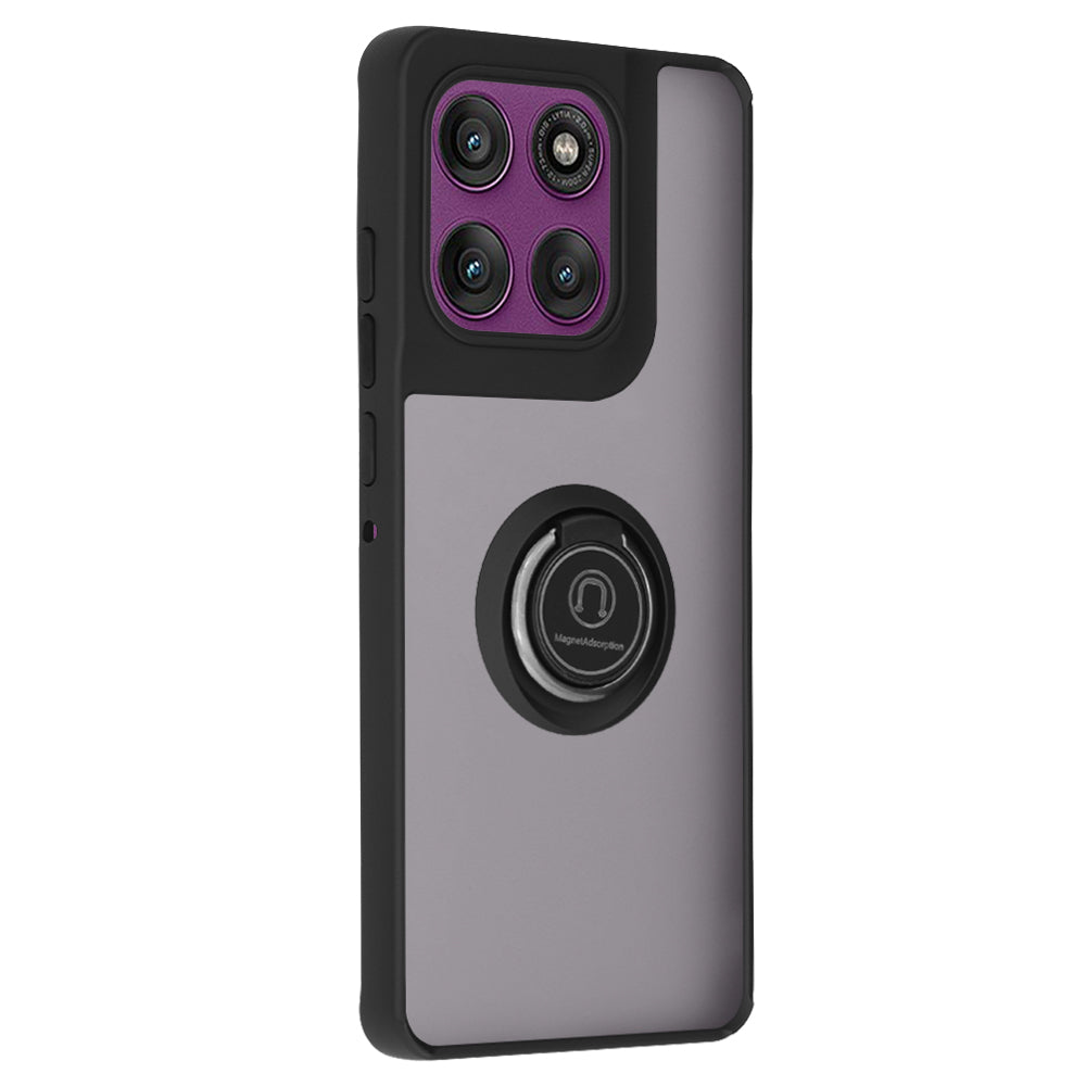 Deksel til Motorola Edge 60 Pro, Techsuit, Glinth, Svart