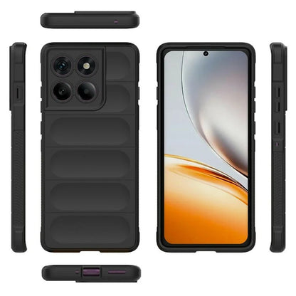 Deksel til Motorola Edge 60 Pro, Techsuit, Magic Shield, Svart