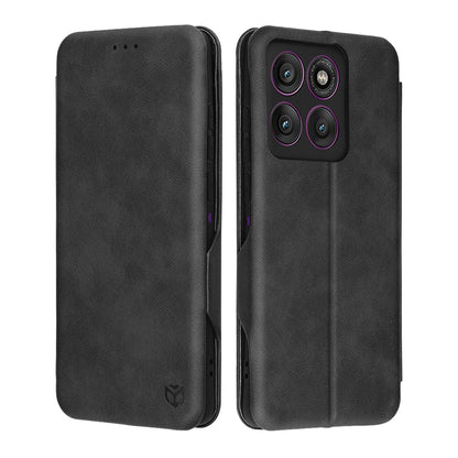 Deksel for Motorola Edge 60 Pro, Techsuit, Safe Wallet Plus, Svart