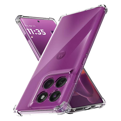 Deksel for Motorola Edge 60 Pro, Techsuit, Støtsikker Klar, Transparent