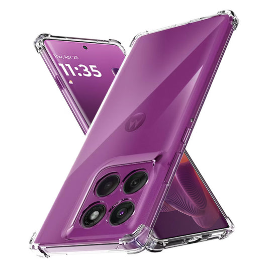 Deksel for Motorola Edge 60 Pro, Techsuit, Støtsikker Klar, Transparent