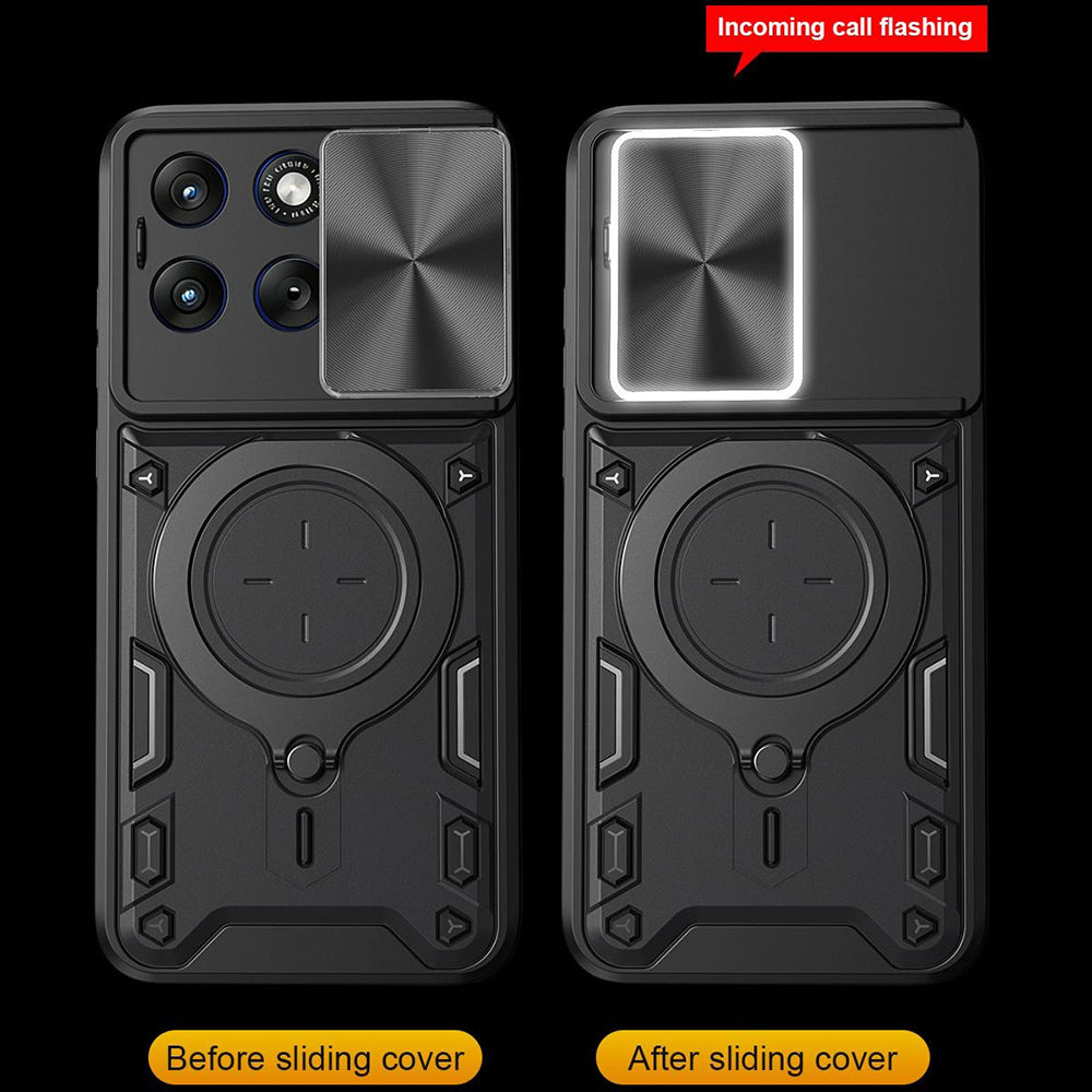 Deksel til Motorola Edge 70 Fusion, Techsuit, CamGuard Pro, Lilla
