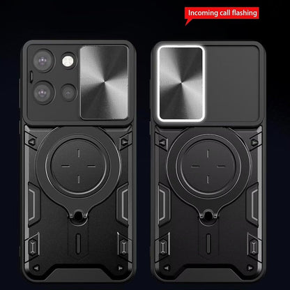Deksel for Motorola Edge 70 Fusion, Techsuit, CamGuard Pro, Svart