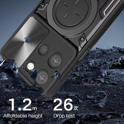 Deksel for Motorola Edge 70 Fusion, Techsuit, CamGuard Pro, Svart