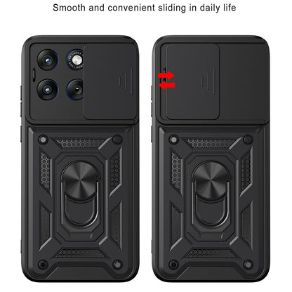Deksel til Motorola Edge 70 Fusion, Techsuit, CamShield, Rosa Gull