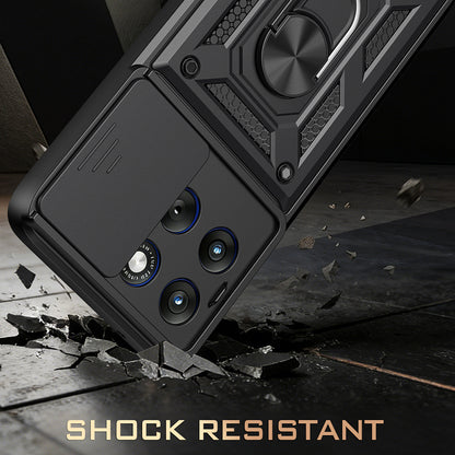 Deksel til Motorola Edge 70 Fusion, Techsuit, CamShield, Rosa Gull