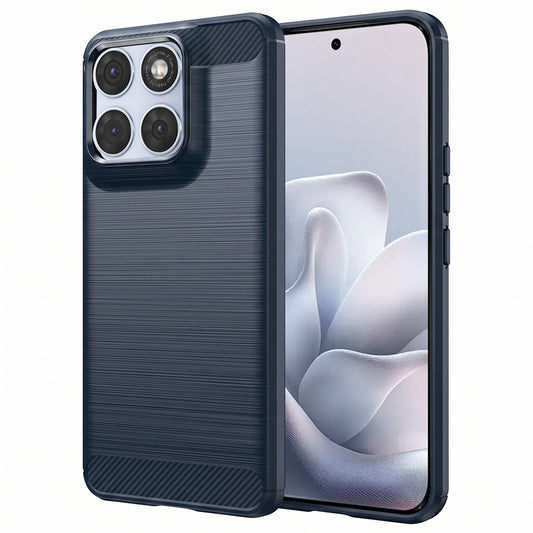 Deksel til Motorola Edge 70 Fusion, Techsuit, Karbon, Blå