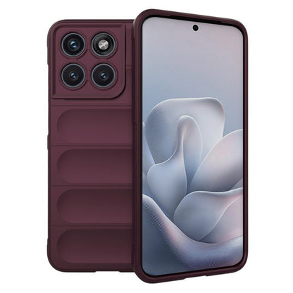 Deksel til Motorola Edge 70 Fusion, Techsuit, Magic Shield, Burgunder