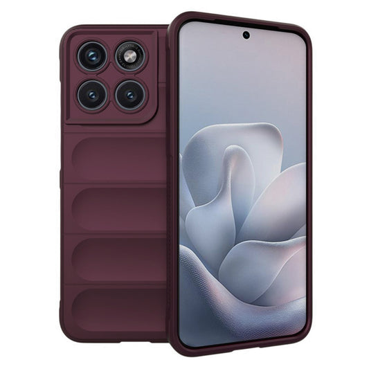 Deksel til Motorola Edge 70 Fusion, Techsuit, Magic Shield, Burgunder