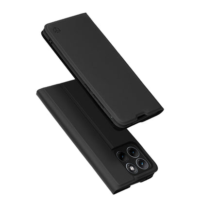 Deksel for Motorola Edge 70 Fusion, Techsuit, Magskin Book, Svart