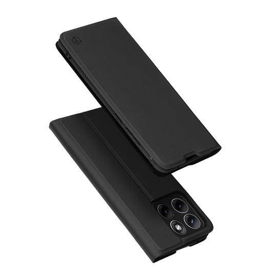 Deksel for Motorola Edge 70 Fusion, Techsuit, Magskin Book, Svart