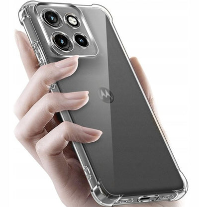 Deksel for Motorola Edge 70 Fusion, Techsuit, Shockproof Clear, Gjennomsiktig