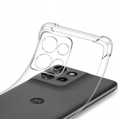 Deksel for Motorola Edge 70 Fusion, Techsuit, Shockproof Clear, Gjennomsiktig