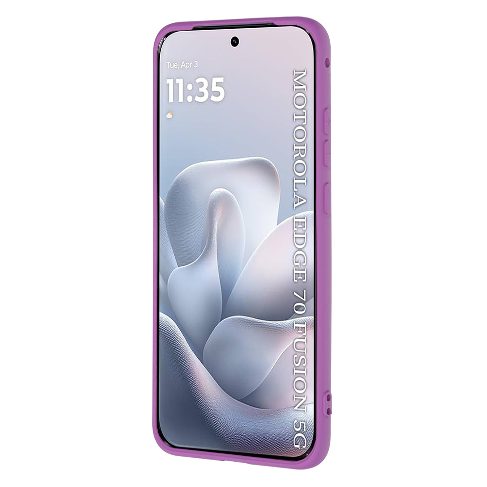 Deksel til Motorola Edge 70 Fusion, Techsuit, SoftFlex, Lilla