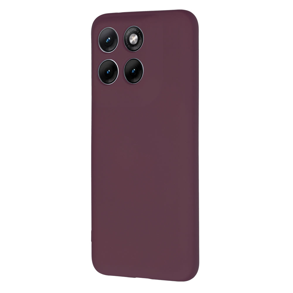 Deksel til Motorola Edge 70 Fusion, Techsuit, SoftFlex, Burgunder