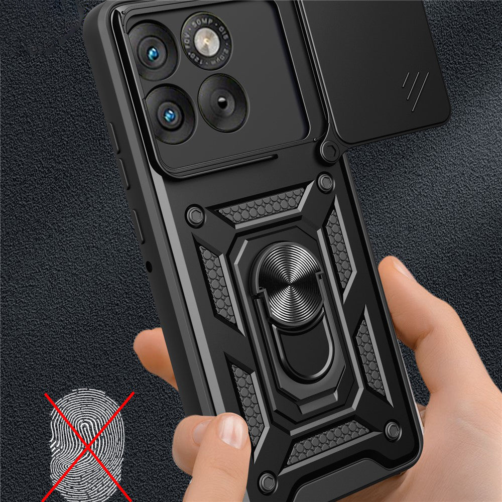 Deksel til Motorola Edge 70 Max, Techsuit, CamShield, Blå