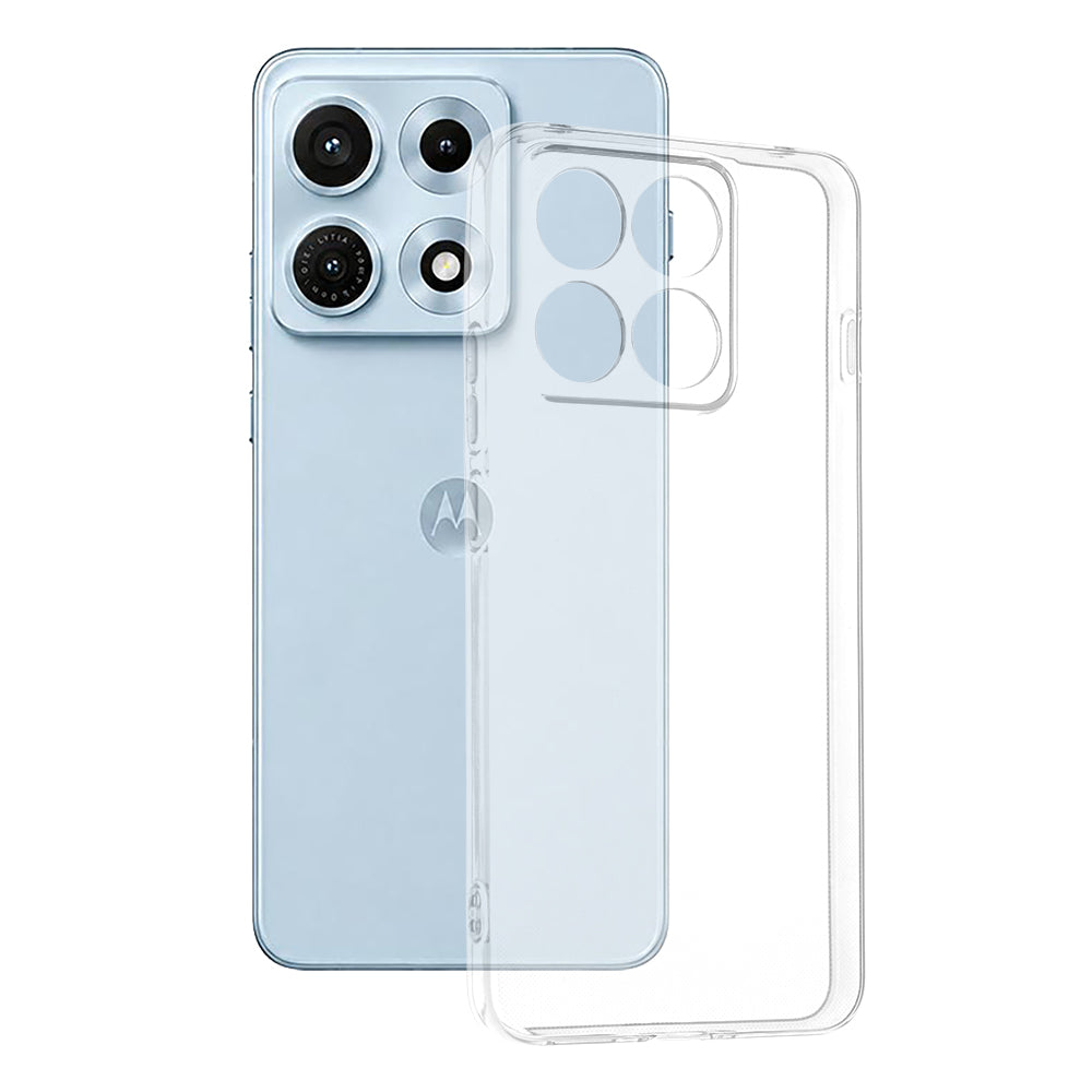 Deksel for Motorola Edge 70 Max, Techsuit, Klar, Transparent