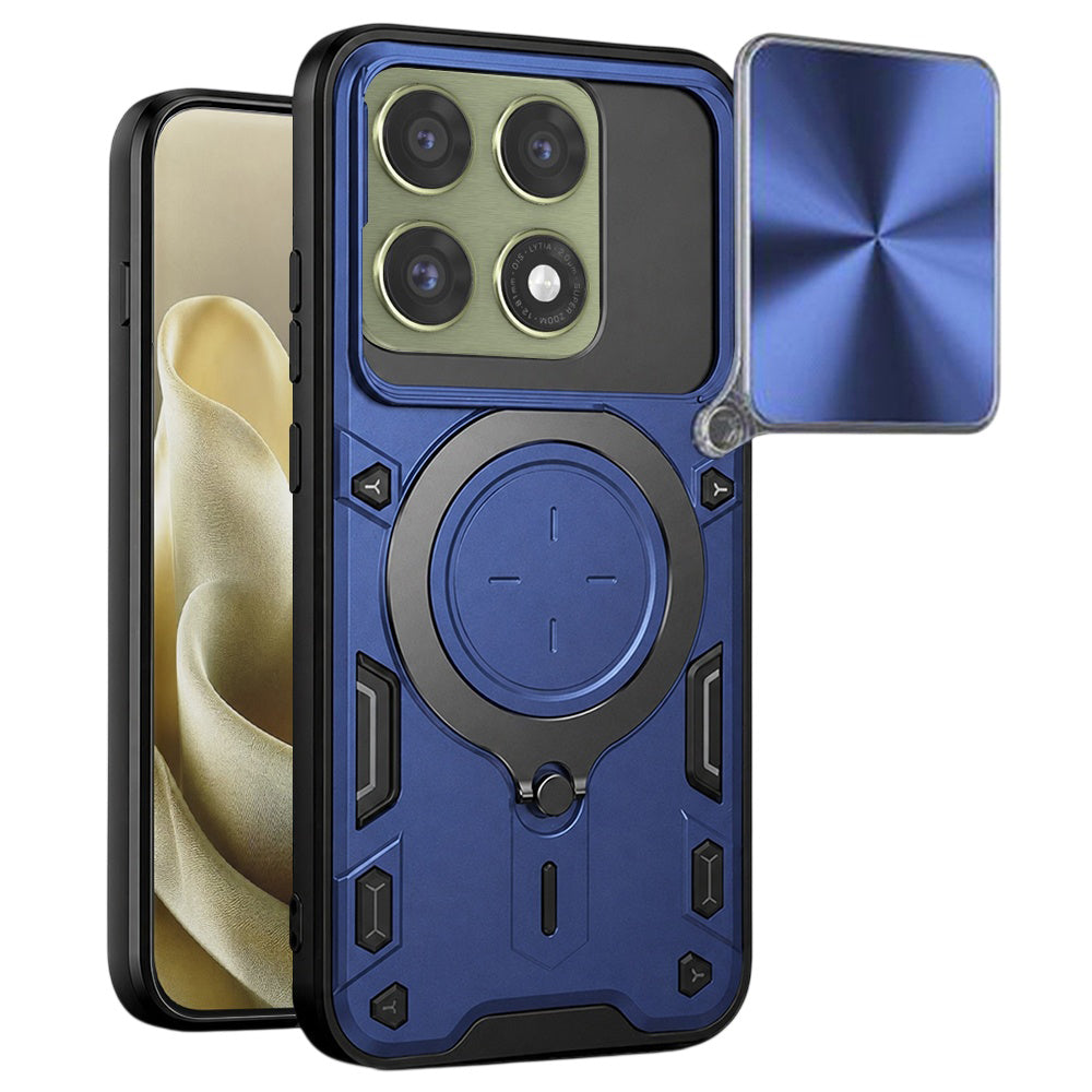 Deksel for Motorola Edge 70 Pro, Techsuit, CamGuard Pro, Blå