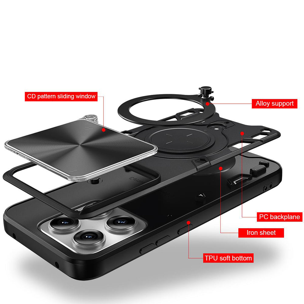 Deksel til Motorola Edge 70 Pro, Techsuit, CamGuard Pro, Lilla