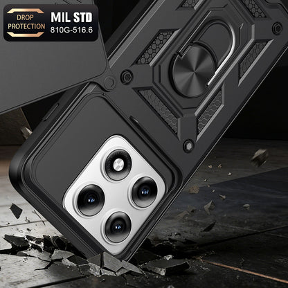 Deksel for Motorola Edge 70 Pro, Techsuit, CamShield, Blå
