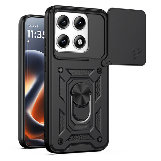 Deksel til Motorola Edge 70 Pro, Techsuit, CamShield, Svart