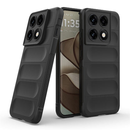 Deksel for Motorola Edge 70 Pro, Techsuit, Magic Shield, Svart