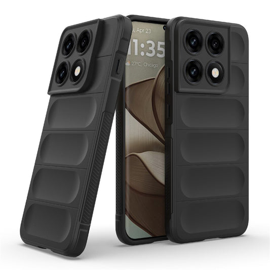 Deksel for Motorola Edge 70 Pro, Techsuit, Magic Shield, Svart