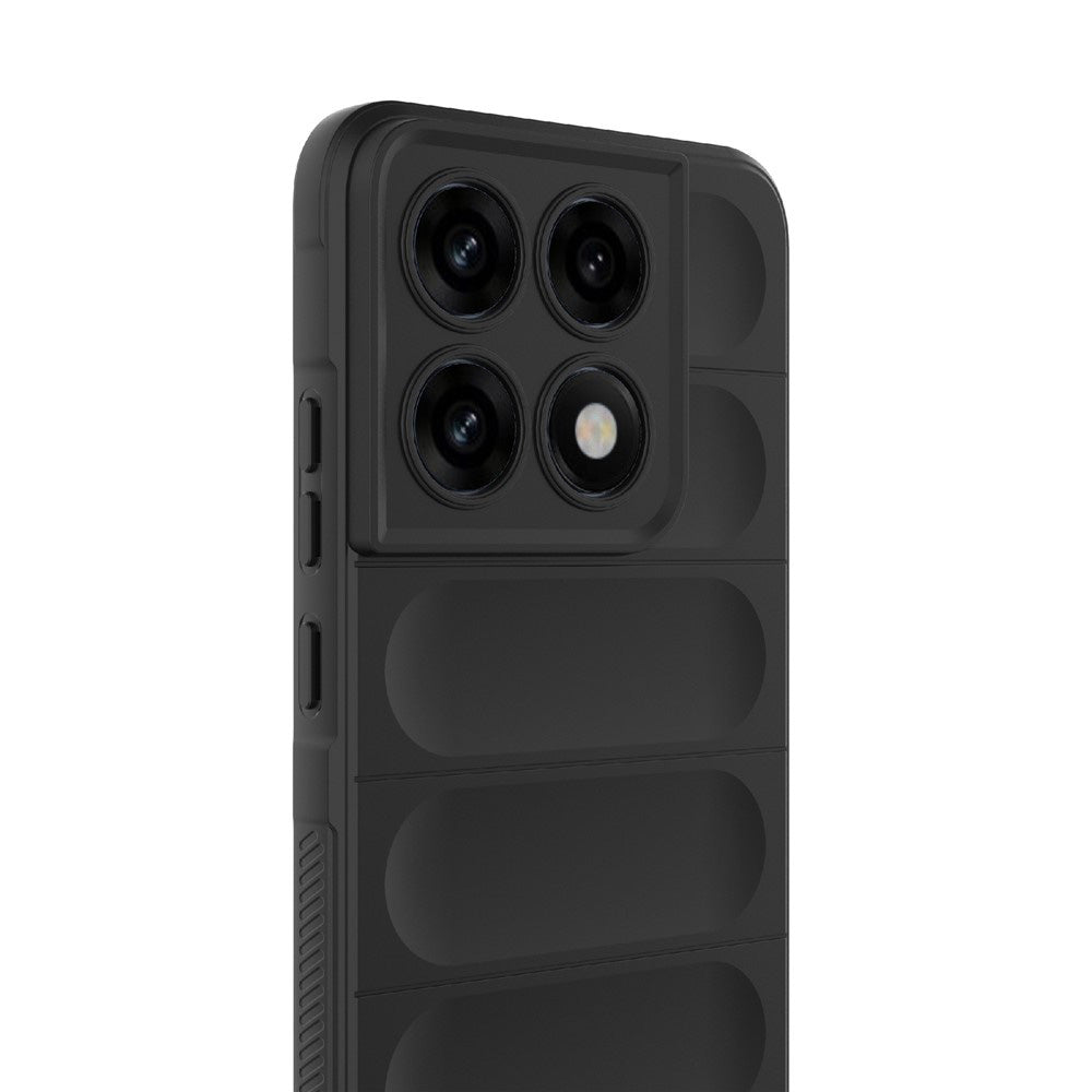 Deksel for Motorola Edge 70 Pro, Techsuit, Magic Shield, Svart