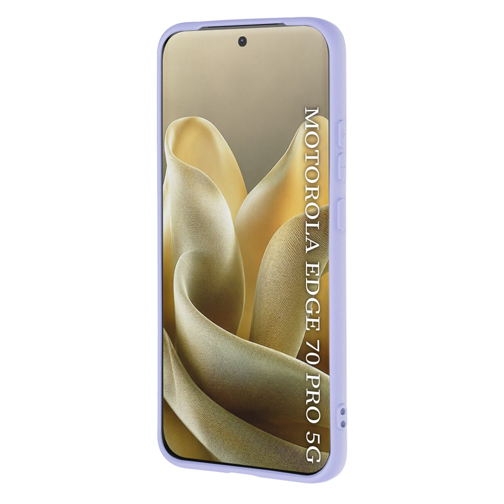 Deksel for Motorola Edge 70 Pro, Techsuit, SoftFlex, Lys lilla