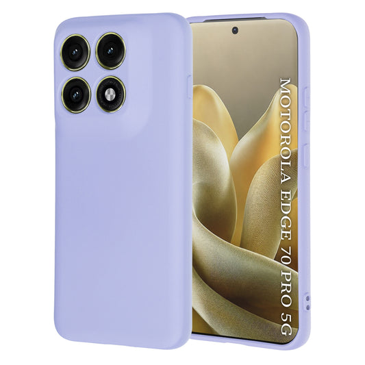 Deksel for Motorola Edge 70 Pro, Techsuit, SoftFlex, Lys lilla