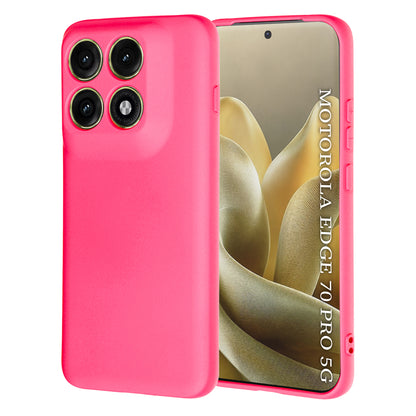 Deksel til Motorola Edge 70 Pro, Techsuit, SoftFlex, Mørk Rosa