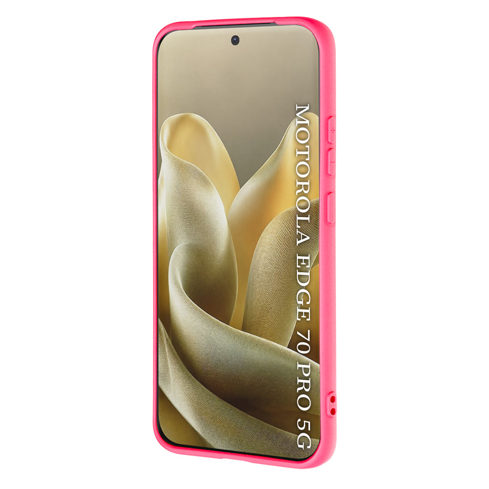 Deksel til Motorola Edge 70 Pro, Techsuit, SoftFlex, Mørk Rosa