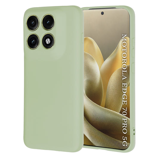 Deksel til Motorola Edge 70 Pro, Techsuit, SoftFlex, Lys grønn